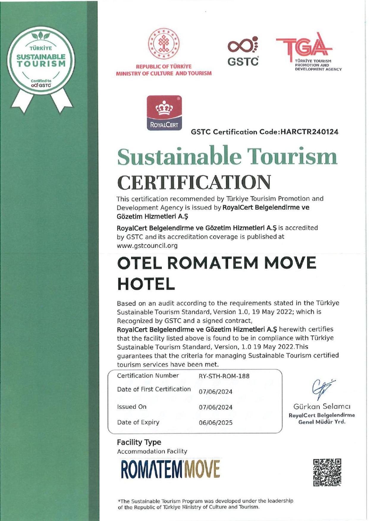 Otel Romatem Move Disabled İstanbul